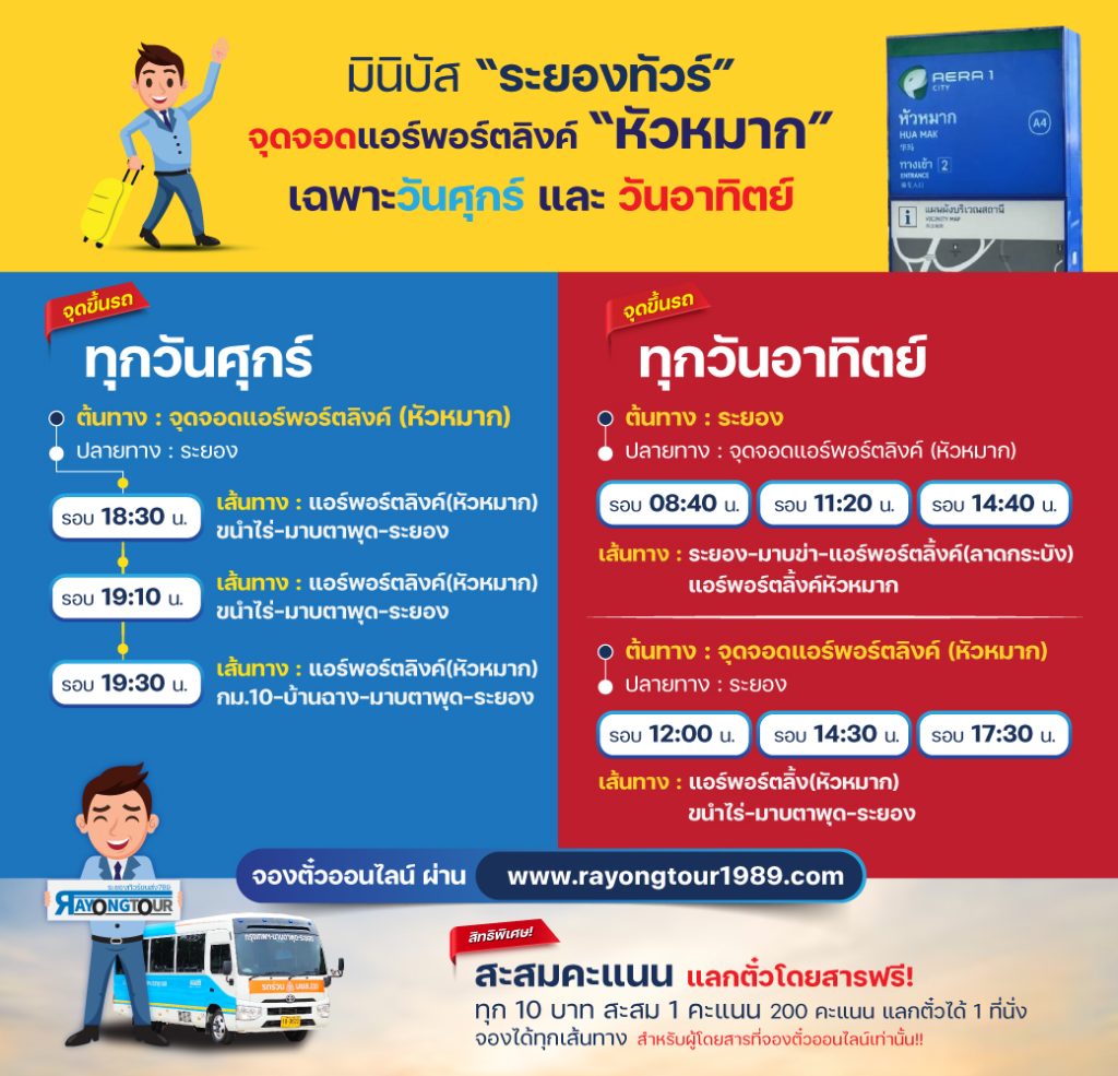 จุดจอดสถานีแอร์พอร์ตลิงค์หัวหมาก