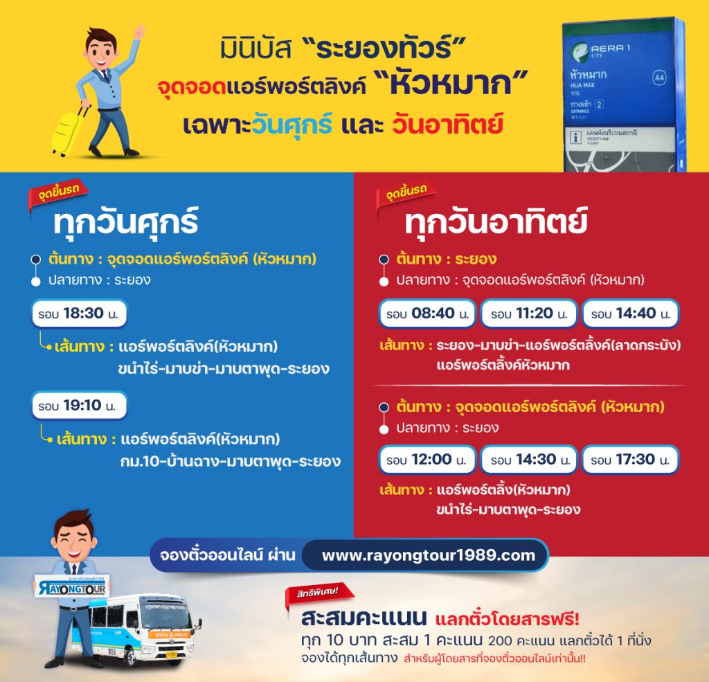 จุดจอดสถานีแอร์พอร์ตลิงค์หัวหมาก